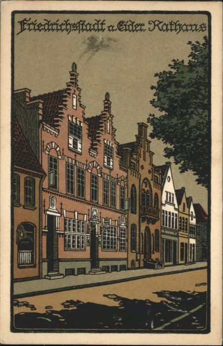 Friedrichstadt Eider Rathaus