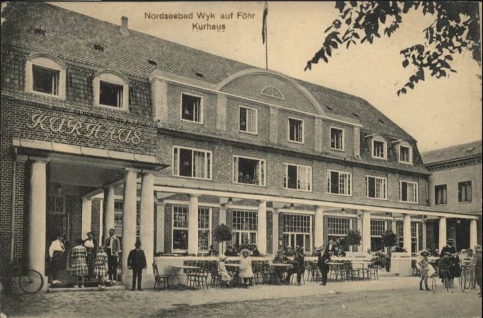 Wyk Foehr ordsee Kurhaus