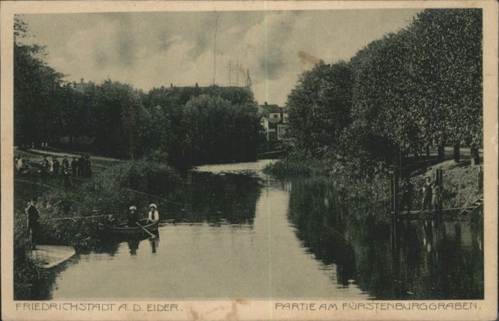 Friedrichstadt Eider Fürstenburggraben