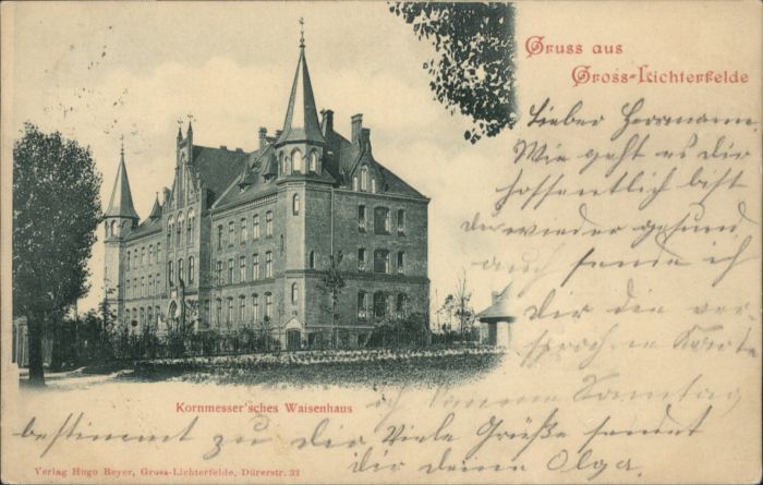Gross-Lichterfelde Kornmessersches Waisenhaus