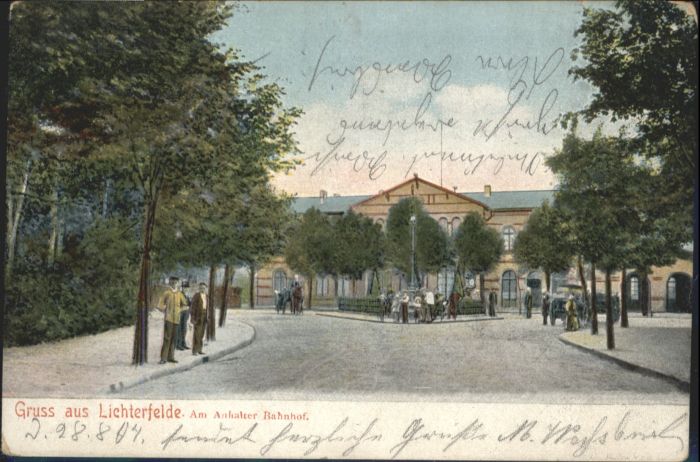 Lichterfelde Berlin Anhalter Bahnhof