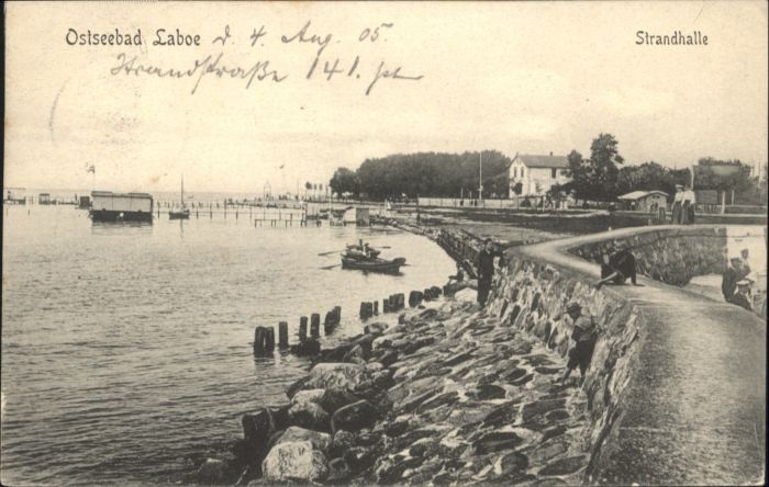 LABOE Ostseebad PLoeN Schleswig-Holstein Strandhalle