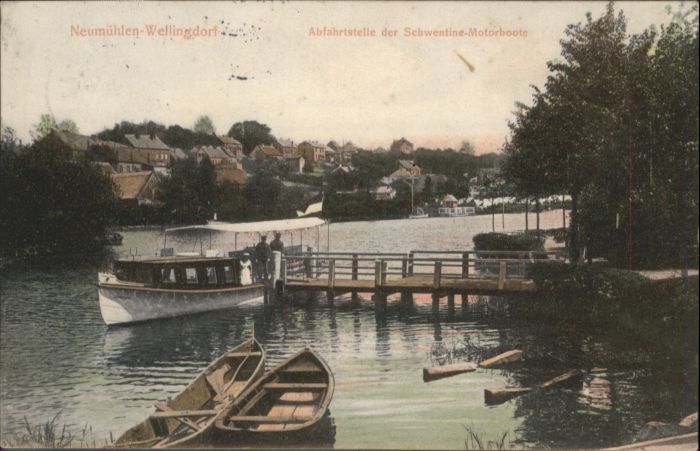 Wellingdorf Neumühlen Schwentine Motorboote