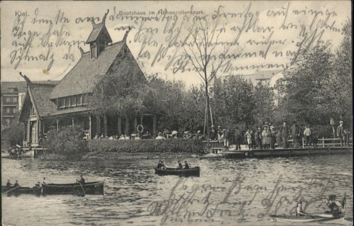 KIEL  CITY Bootshaus Hohenzollernpark