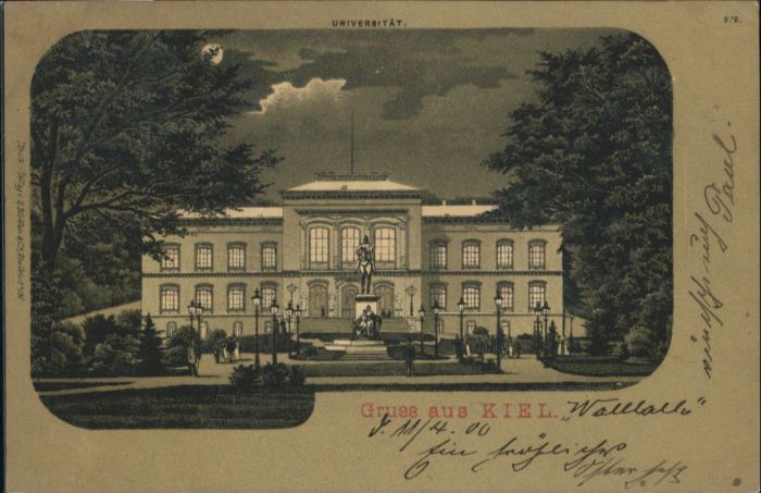 Kiel Universität Mondscheinkarte