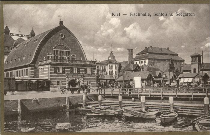 Kiel Fischhalle Schloss Seegarten