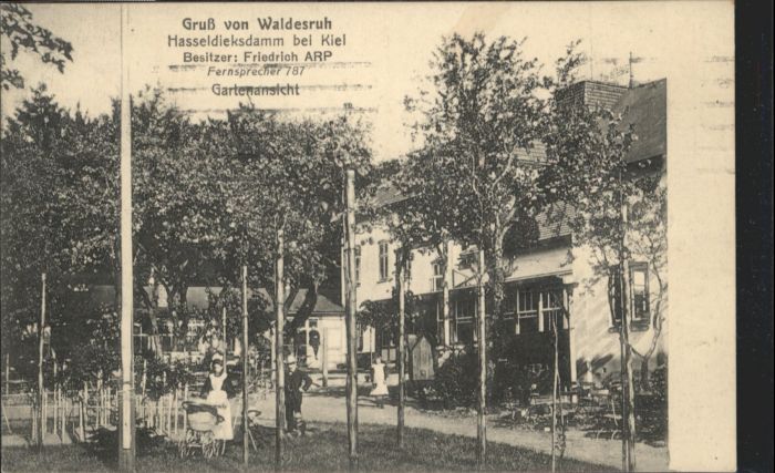 Hasseldieksdamm Kiel Waldesruh