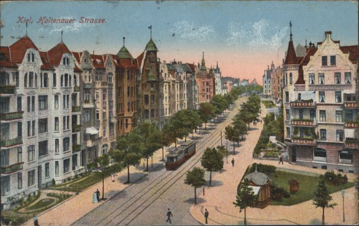 Kiel Holtenauer Strasse Strassenbahn
