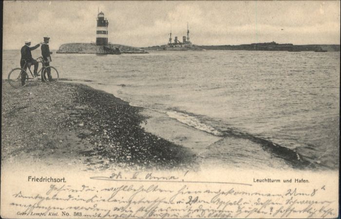 Friedrichsort Hafen Leuchtturm