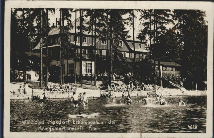 Maxdorf [handschriftlich] Waldbad Erholungsheim