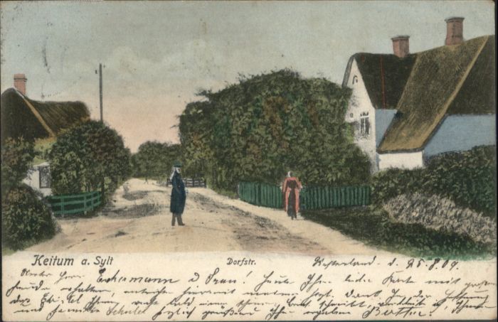 Keitum Sylt Dorfstrasse