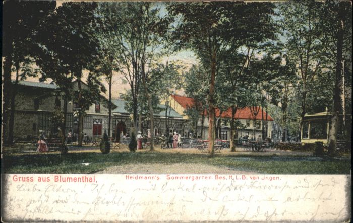 Blumenthal Bremen Blumenthal Heidmanns Sommergarten
