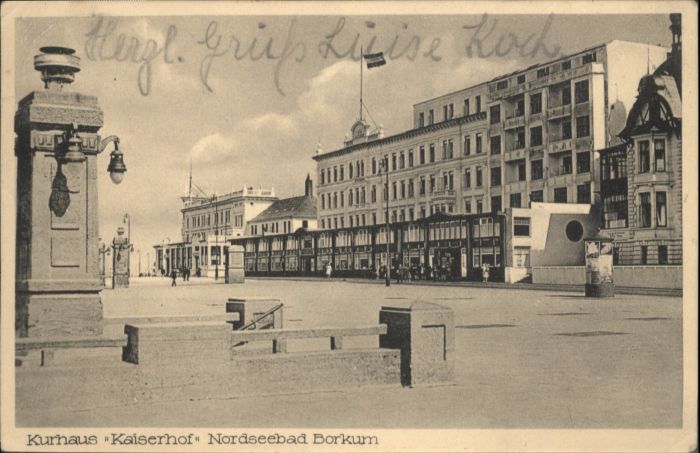 BORKUM Nordseebad Niedersachsen Kurhaus Kaiserhof