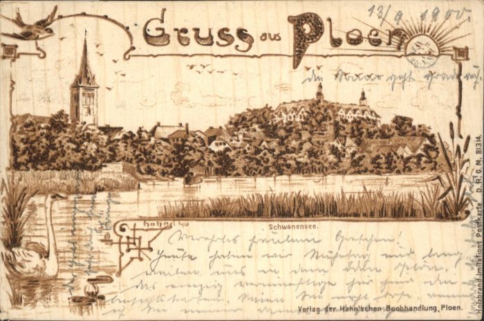 Ploen See Plön Schwanensee