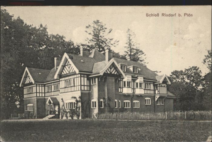 Rixdorf Berlin Rixdorf Plön Schloss