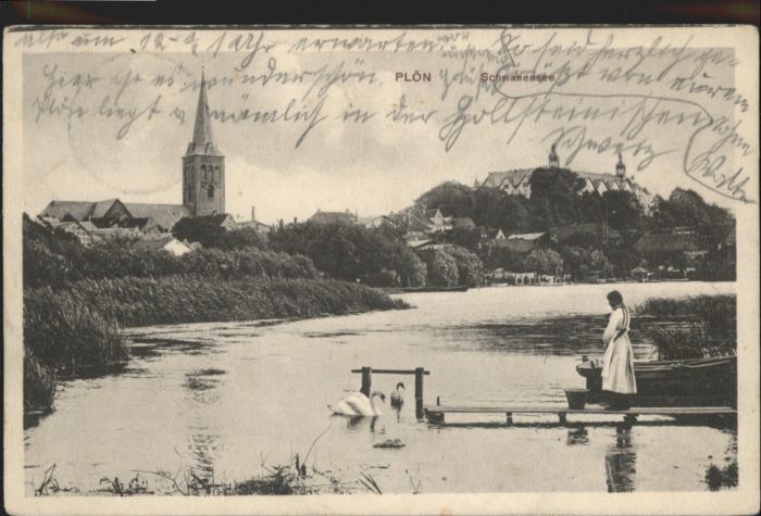 Ploen See Plön Schwanensee