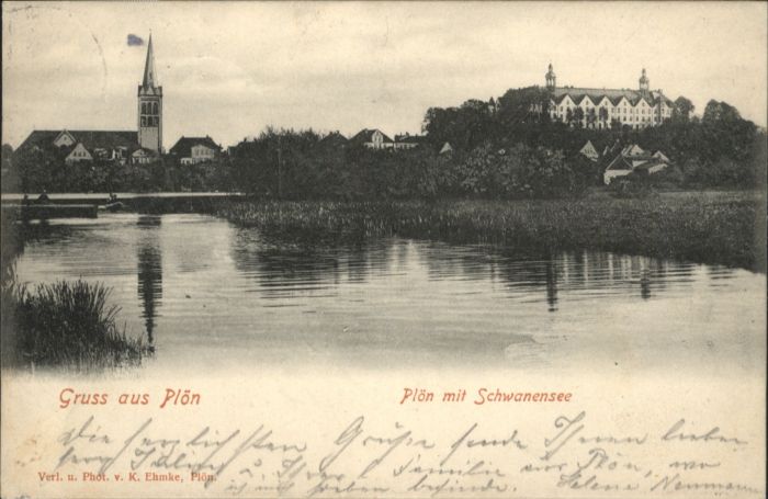 Ploen See Plön Schwanensee