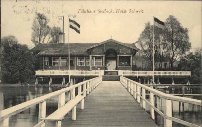 Ploen See Plön [Stempelabschlag] Fährhaus Sielbec