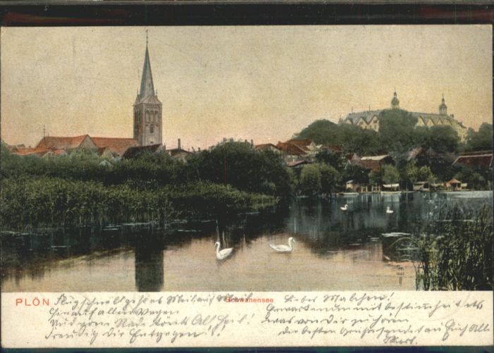 Ploen See Plön Schwanensee