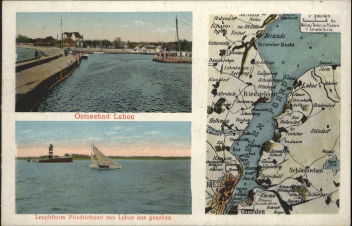 Laboe Friedrichsort Leuchtturm Kieler Förde