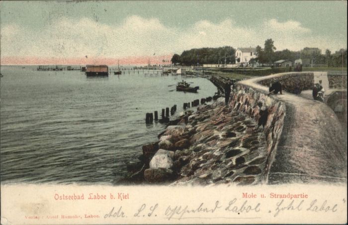 Laboe Kiel Mole Strand