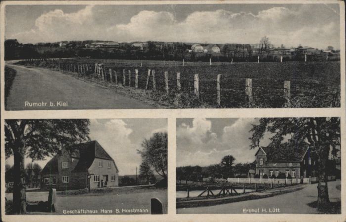 Rumohr Kiel Geschäftshaus Hans B. Horstmann Er