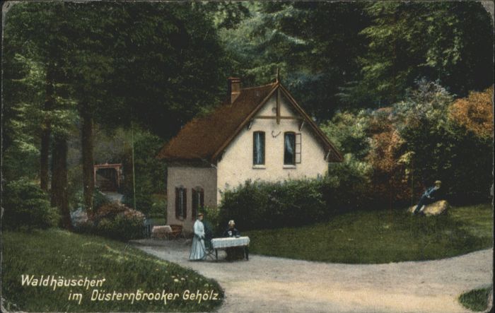 KIEL  CITY Waldhaeuschen Duesternbrooker Gehoelz *