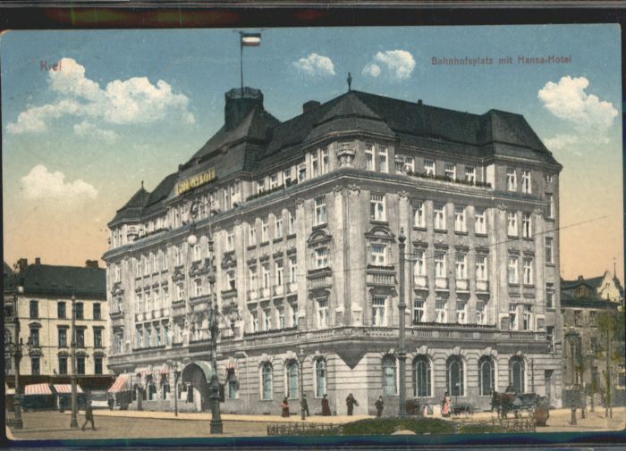 Kiel Bahnhofsplatz Hansa-Hotel