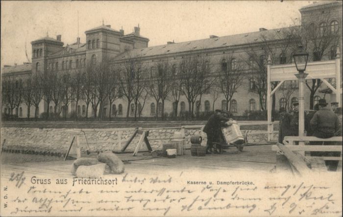 Friedrichsort Kaserne Dampferbrücke