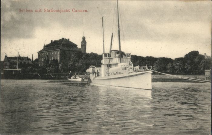 KIEL  CITY Schloss Stationsjacht Carmen