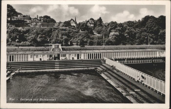 KIEL  CITY Bellevue Badeanstalt