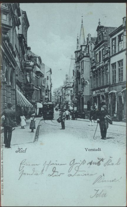 Kiel Vorstadt Strassenbahn
