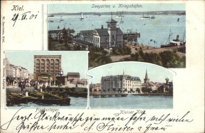 Kiel Fischerleger Seegarten Kriegshafen