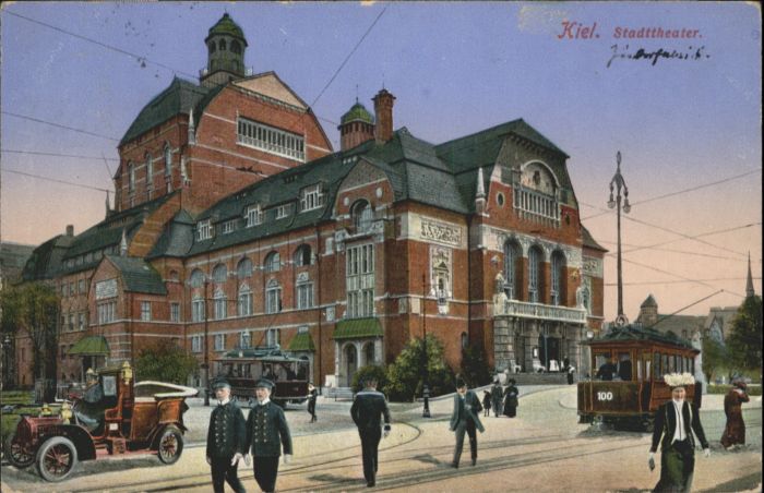 KIEL  CITY Strassenbahn Theater
