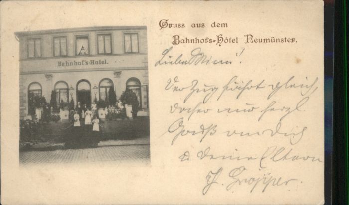 Neumuenster Schleswig-Holstein Neumünster Bahnhofshotel