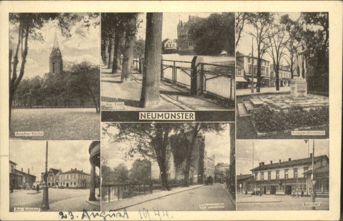 Neumuenster Schleswig-Holstein Neumünster Anschar-Kirche Lütgenstrasse