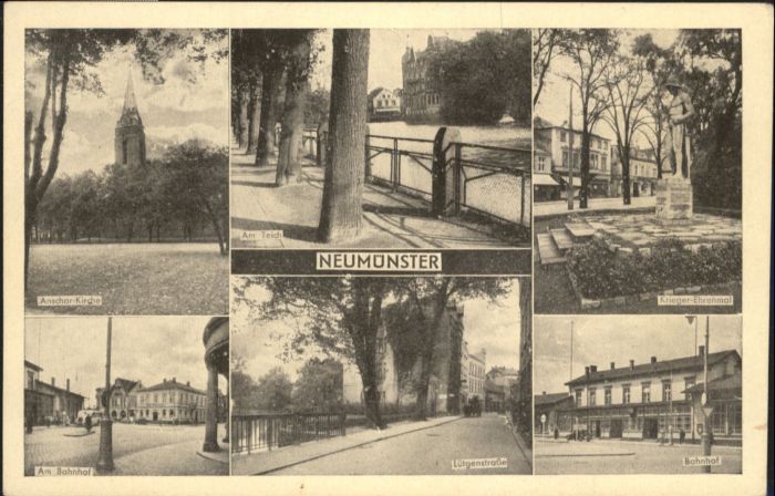 Neumuenster Schleswig-Holstein Neumünster Anschar-Kirche Lütgenstrasse