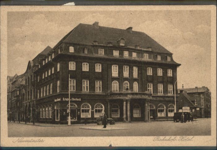 Neumuenster Schleswig-Holstein Neumünster Bahnhof Hotel