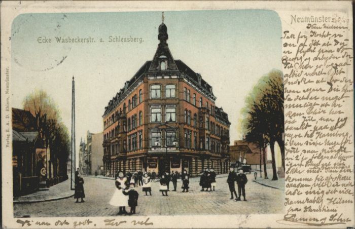 Neumuenster Schleswig-Holstein Neumünster Wasbeckerstrasse Schleusberg