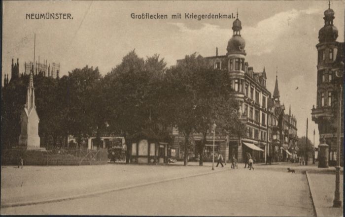 Neumuenster Schleswig-Holstein Neumünster Denkmal Grossflecken