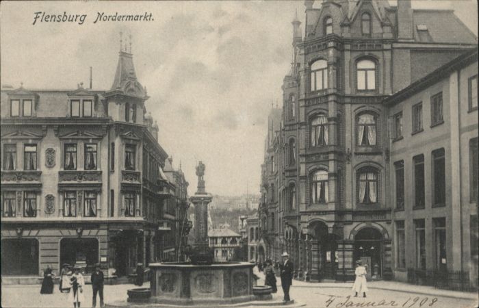 Flensburg Nordermarkt