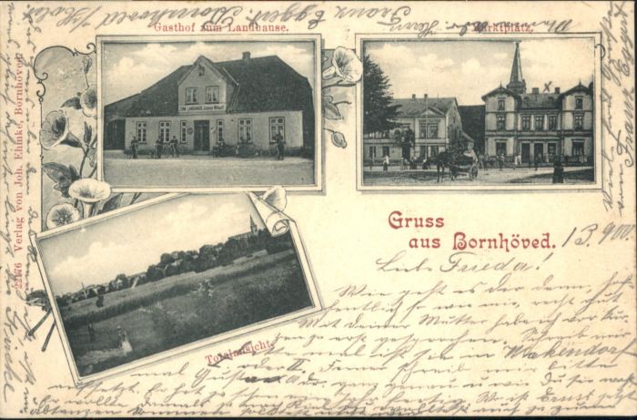 Bornhoeved asthof zum Landhause Marktplatz