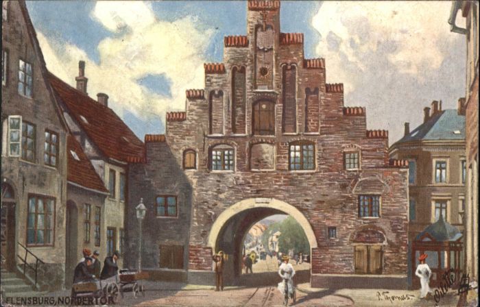 Flensburg Oilette-Serie No. 665 B