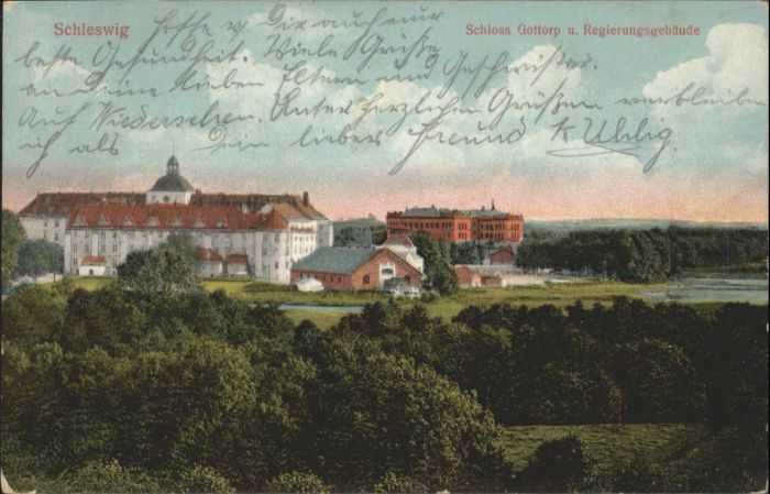 Schleswig Holstein Schleswig Schloss Gottorp Regierungsgeb