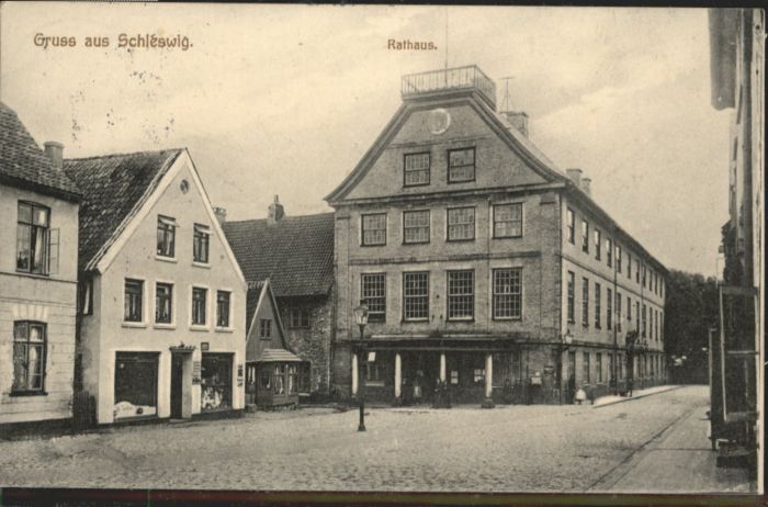 Schleswig Holstein Schleswig Rathaus