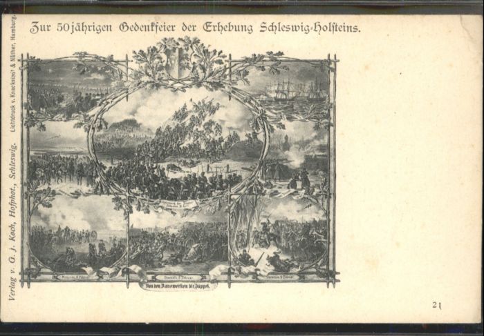 Schleswig Holstein Schleswig 50 jährige Gedenkfeier