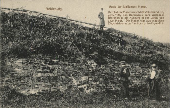Schleswig Holstein Schleswig Waldemars Mauer