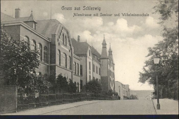 Schleswig Holstein Schleswig Alleestrasse Seminar Wilhelmi