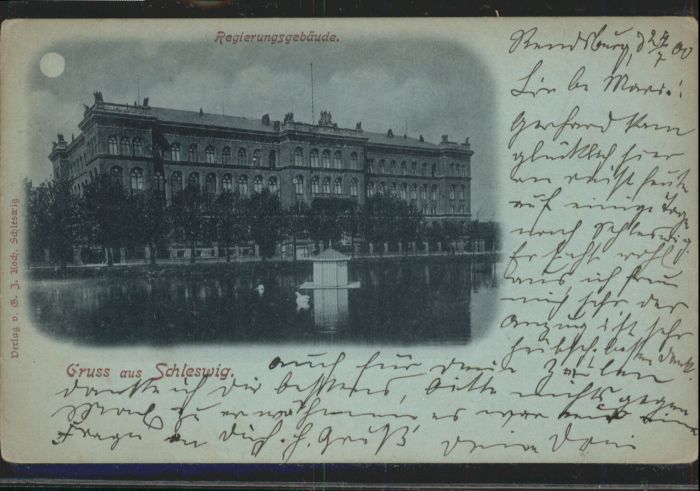Schleswig Holstein Schleswig Regierungsgebäude