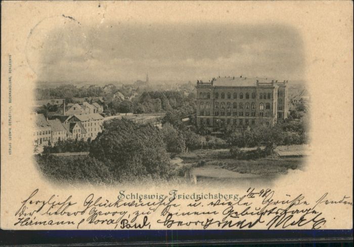 Schleswig Holstein Schleswig Friedrichsberg